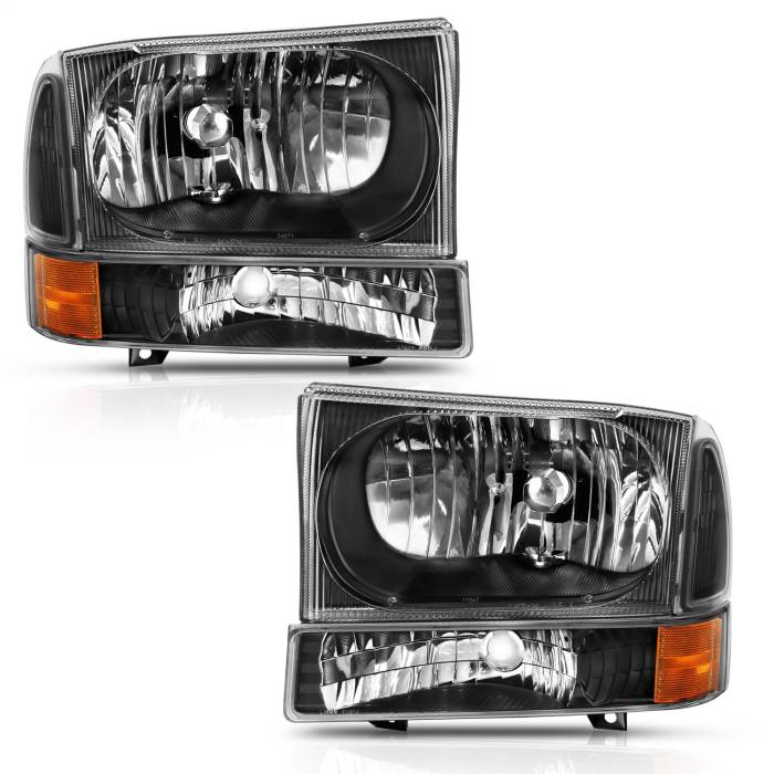 Anzo USA - Anzo USA Crystal Headlight Set 111457