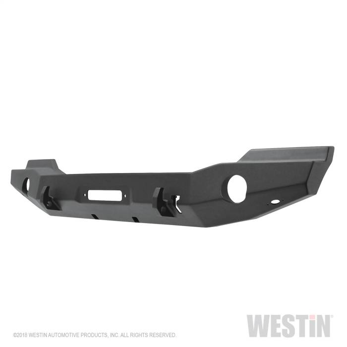 Westin - Westin WJ2 Full Width Front Bumper w/Bull Bar 59-80035