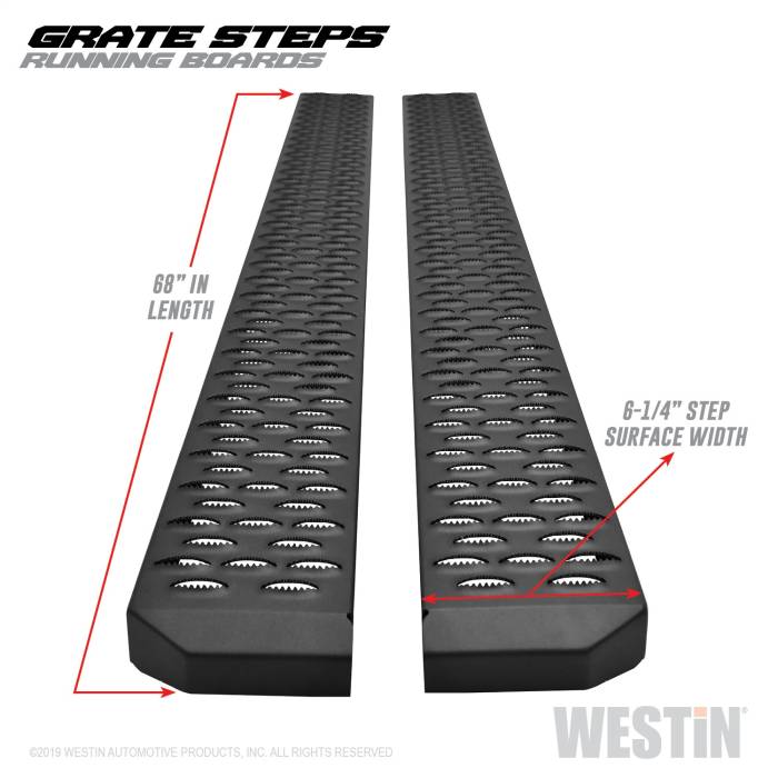 Westin - Westin Grate Steps Running Boards 27-74715