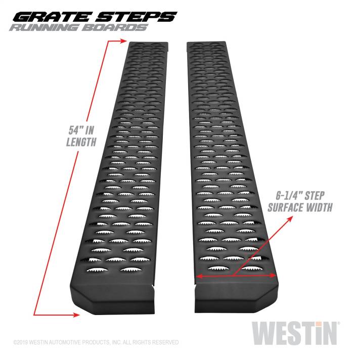 Westin - Westin Grate Steps Running Boards 27-74705