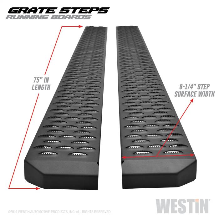 Westin - Westin Grate Steps Running Boards 27-74725