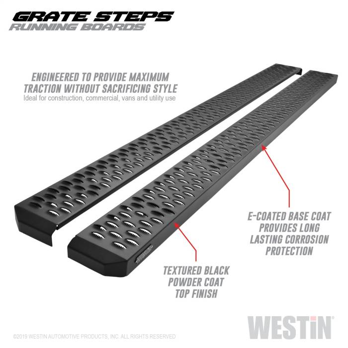 Westin - Westin Grate Steps Running Boards 27-74735