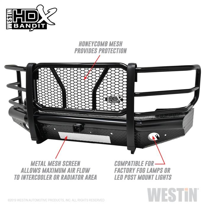 Westin - Westin HDX Bandit Front Bumper 58-31155