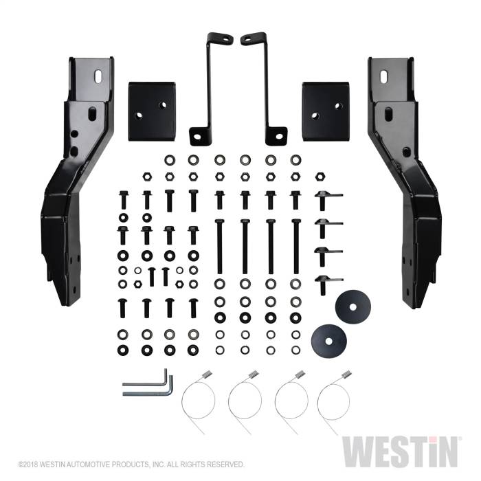 Westin - Westin HDX Winch Mount Grille Guard 57-93950