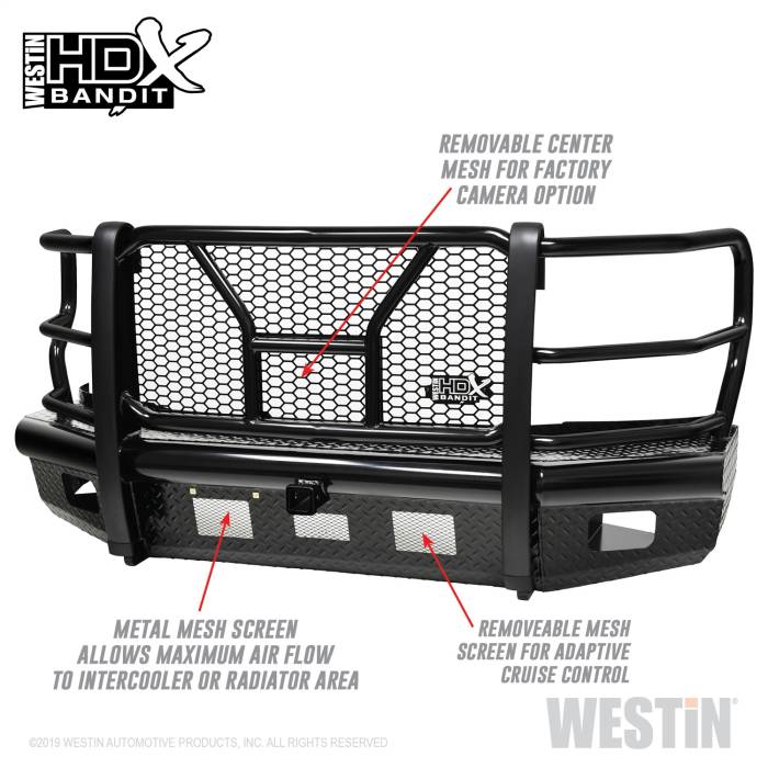 Westin - Westin HDX Bandit Front Bumper 58-31125