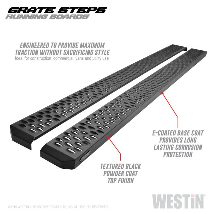 Westin - Westin Grate Steps Running Boards 27-74755