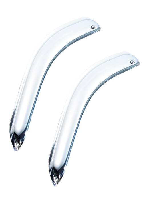 Auto Ventshade - Auto Ventshade Chrome Ventvisor Deflector 2 pc. 682956