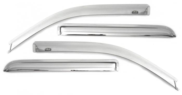 Auto Ventshade - Auto Ventshade Chrome Ventvisor Deflector 4 pc. 684044