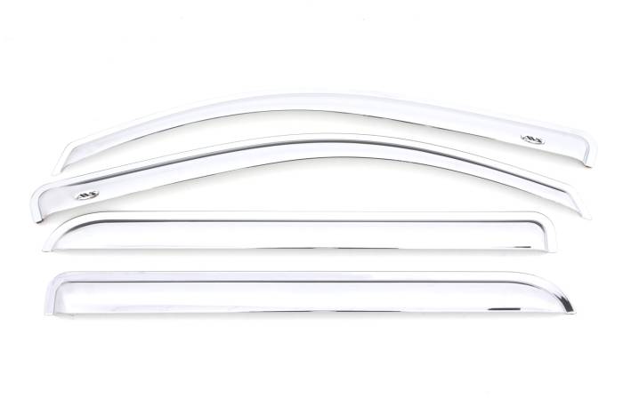 Auto Ventshade - Auto Ventshade Chrome Ventvisor Deflector 4 pc. 684536