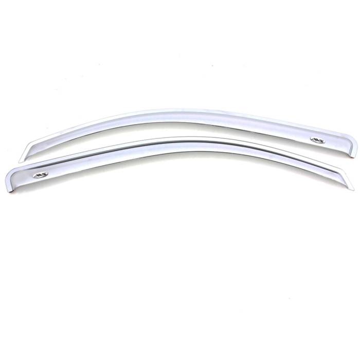 Auto Ventshade - Auto Ventshade Chrome Ventvisor Deflector 2 pc. 682971