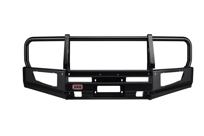 ARB 4x4 Accessories - ARB 4x4 Accessories Front Deluxe Bull Bar Winch Mount Bumper 3423140