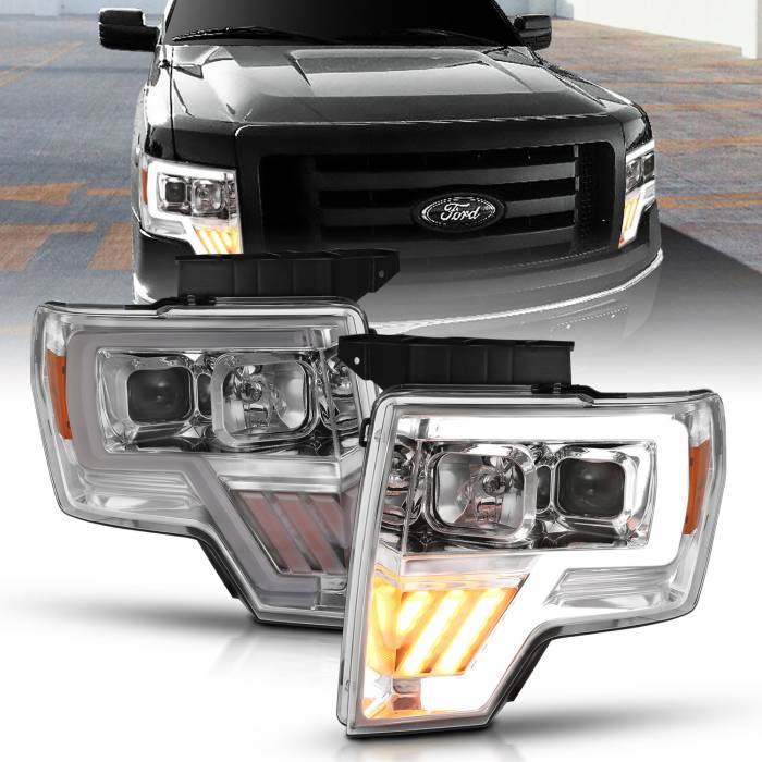 Anzo USA - Anzo USA Projector Headlight Set 111446