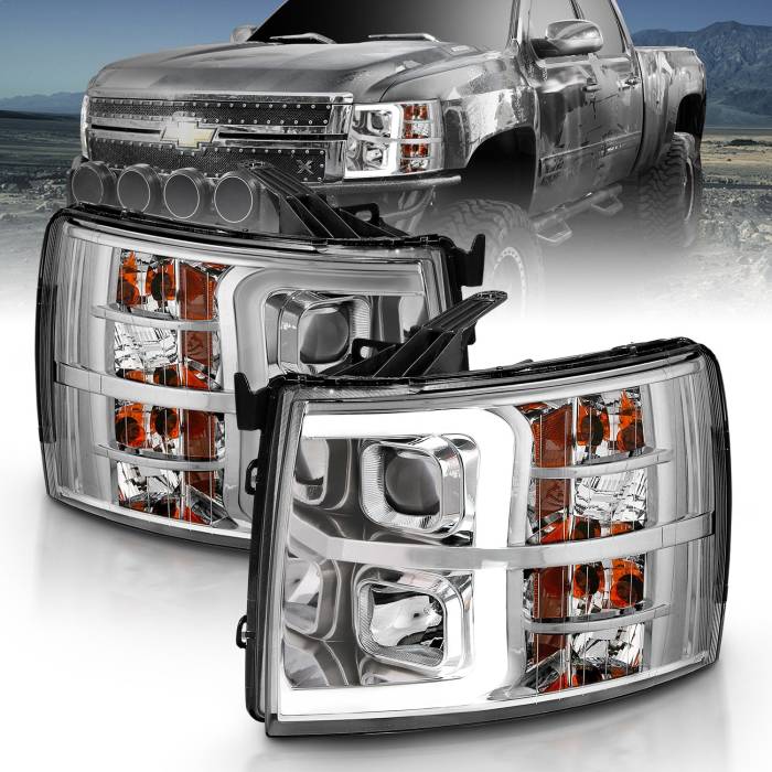 Anzo USA - Anzo USA Projector Headlight Set 111481