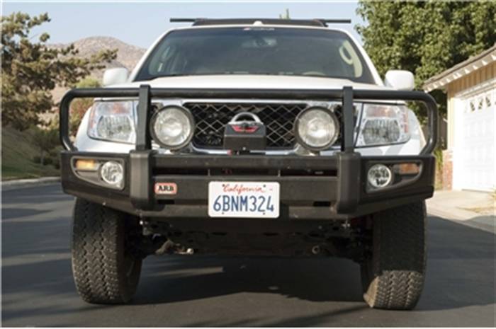 ARB 4x4 Accessories - ARB 4x4 Accessories Front Deluxe Bull Bar Winch Mount Bumper 3438290