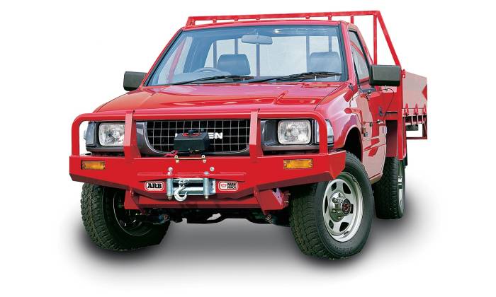 ARB 4x4 Accessories - ARB 4x4 Accessories Front Deluxe Bull Bar Winch Mount Bumper 3448040