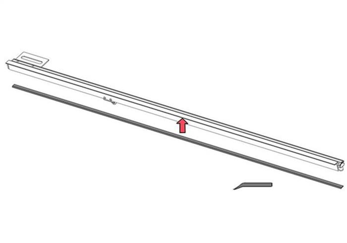 BAK Industries - BAK Industries Flat Rail Seal PARTS-326A0010