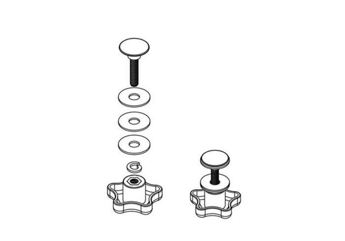 BAK Industries - BAK Industries BAKFlip Elevator Bolt Assembly PARTS-254A0001