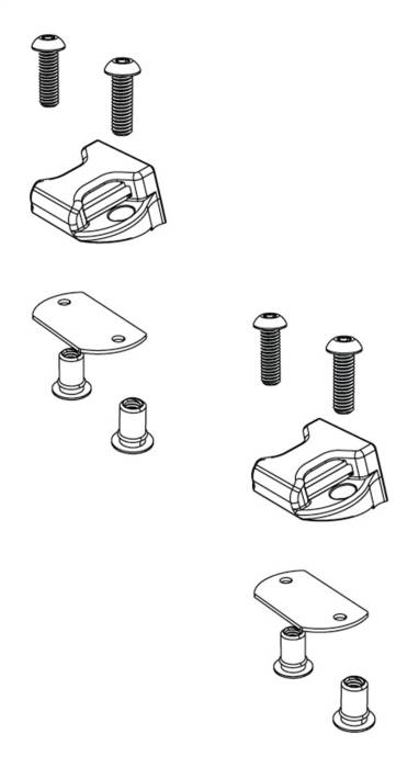 BAK Industries - BAK Industries BAKFlip Buckle Kit PARTS-356A0002