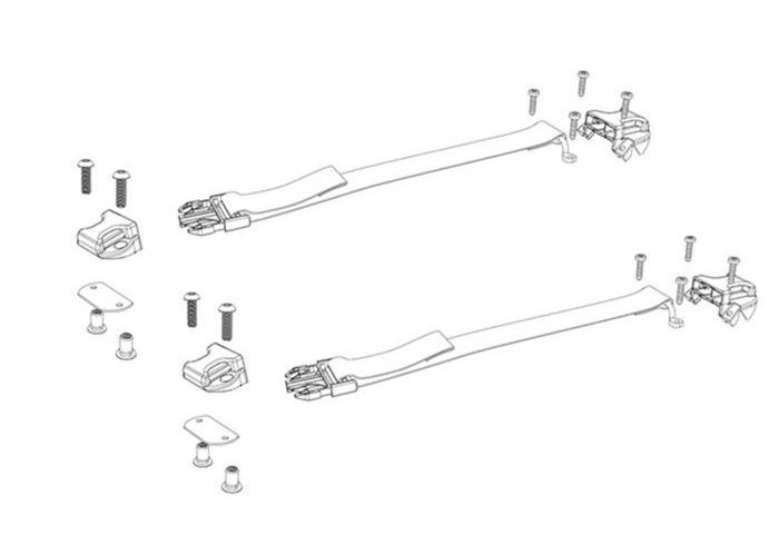 BAK Industries - BAK Industries BAKFlip Buckle Kit PARTS-356A0009