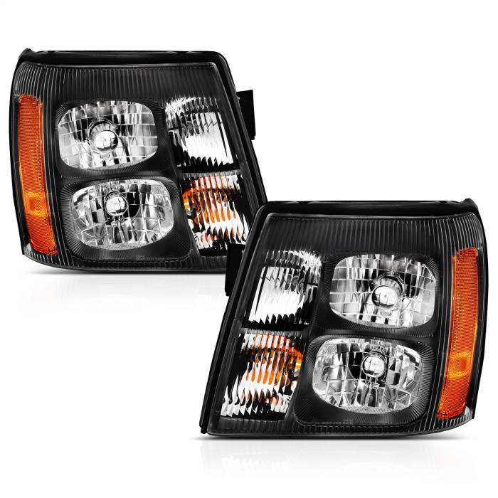 Anzo USA - Anzo USA Crystal Headlight Set 111423