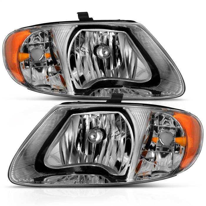 Anzo USA - Anzo USA Crystal Headlight Set 111424