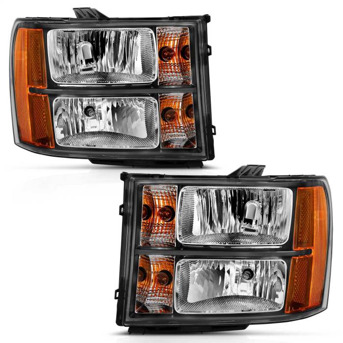 Anzo USA - Anzo USA Crystal Headlight Set 111430