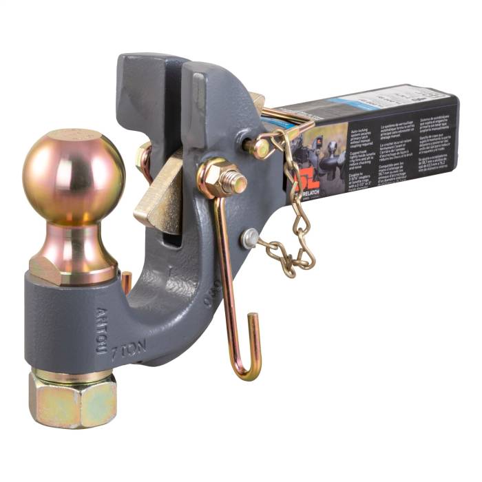 CURT - CURT SecureLatch Ball/Pintle Hitch 48406