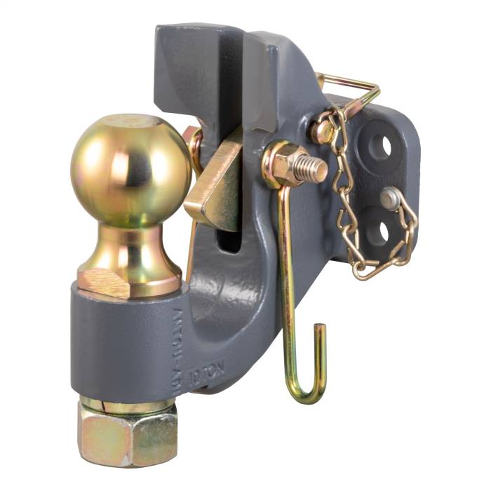 CURT - CURT SecureLatch Ball/Pintle Hitch 48410