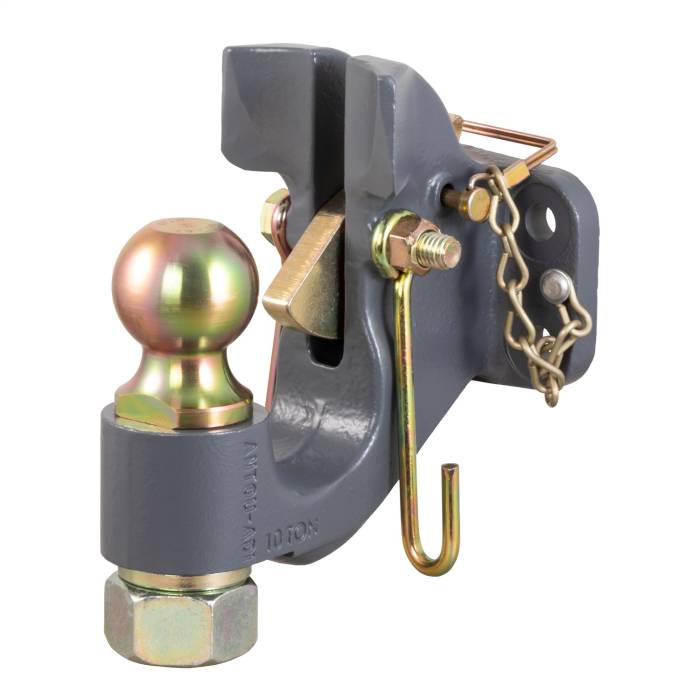 CURT - CURT SecureLatch Ball/Pintle Hitch 48411