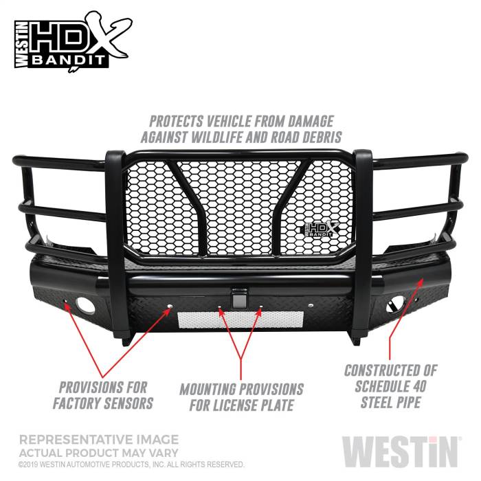 Westin - Westin HDX Bandit Front Bumper 58-31135