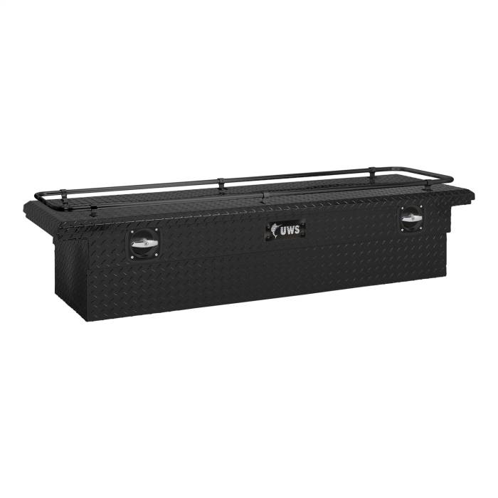 UWS - UWS 69 in. Secure Lock Single Lid Low Profile Tool Box SL-69-LP-MB-R