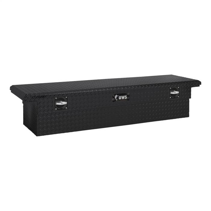 UWS - UWS 72 in. Secure Lock Single Lid Low Profile Tool Box SL-72-LP-MB