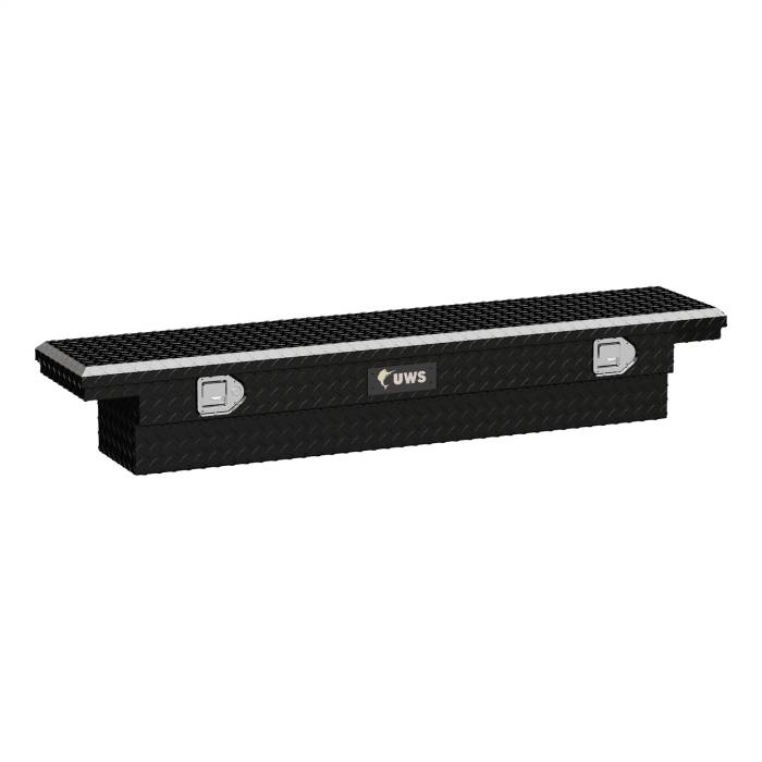 UWS - UWS Slim-Line Crossover Truck Tool Box with Low Profile TBS-63-SL-LP-B