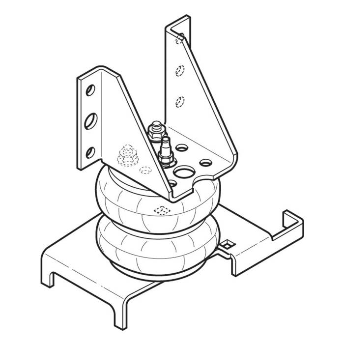 Firestone Ride-Rite - Firestone Ride-Rite Ride-Rite Air Helper Spring Kit 2223