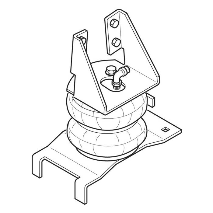 Firestone Ride-Rite - Firestone Ride-Rite Ride-Rite Air Helper Spring Kit 2245