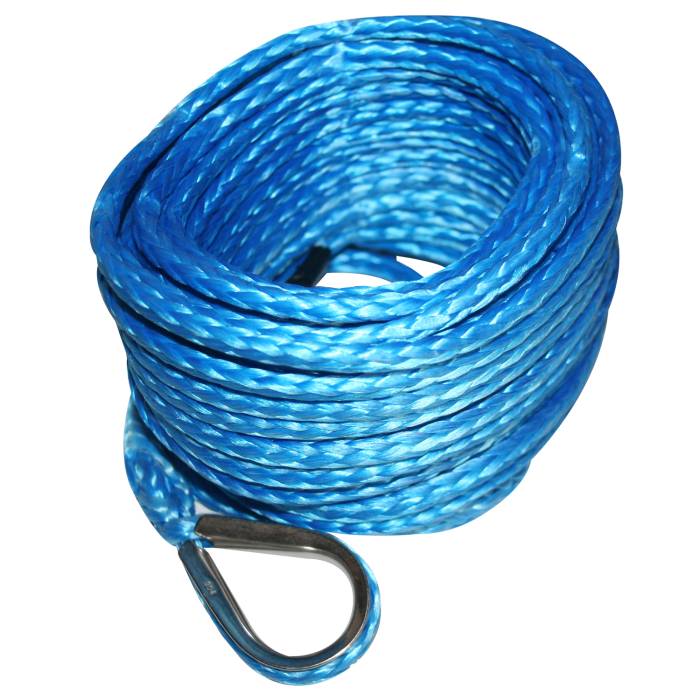 Bulldog Winch - Bulldog Winch Synthetic Rope, ATV 6mm x 50ft (20095)