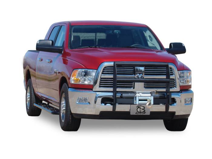 Bulldog Winch - Bulldog Winch Grille Guard, Black 2010-11 Ram 2500/3500 (733669B)