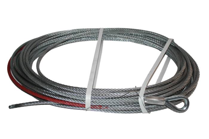 Bulldog Winch - Bulldog Winch Wire Rope, 10013, 8.3mm x 100ft (20128)