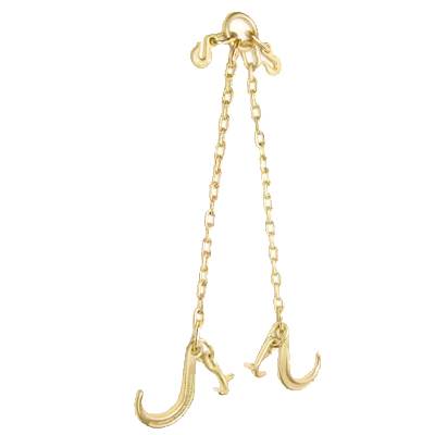 Western Sling - Western Sling V Chain Assem. w/ 8" J & combo (WSS40644P)