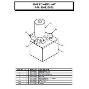 Auto Crane - Auto Crane 4004EH Powerpack (AUTO320825000) - Image 2