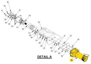 Auto Crane - Auto Crane Motor 2703 (AUTO330313000) - Image 2