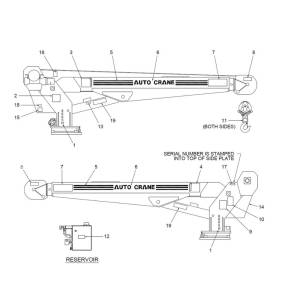 Auto Crane - Auto Crane Decal Kit (AUTO480021000) - Image 2