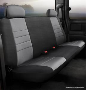 Fia - Fia Neo Neoprene Custom Fit Truck Seat Covers NP92-28GRAY - Image 2