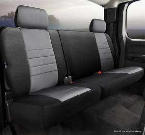 Fia - Fia Neo Neoprene Custom Fit Truck Seat Covers NP92-30GRAY - Image 2