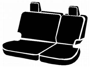 Fia - Fia Wrangler Custom Seat Cover TR42-74BLACK - Image 1