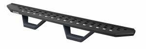 Go Rhino - Go Rhino - 6940428020PC - RB20 Running Boards w Drop Steps, Black Textured Powdercoat, Pair, Complete Set - Image 2