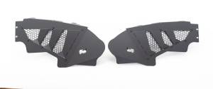 Go Rhino - Go Rhino - 702011T - Jeep JL Front Inner Fender Liners, Black Textured Powdercoated Aluminum, Pair - Image 1