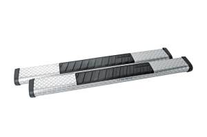 Dee Zee - Dee Zee Black-Tread Aluminum Side Step 6 in. Oval Cab Length DZ16401 - Image 2