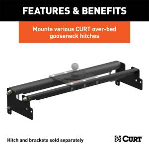 CURT - CURT Gooseneck Hitch Folding Ball Install Kit 61331 - Image 3