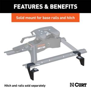 CURT - CURT Fifth Wheel Custom Bracket Kit 16301 - Image 3